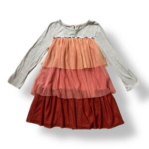 Mini Boden | Ombré Tiered Tulle Dress (7-8 yrs)